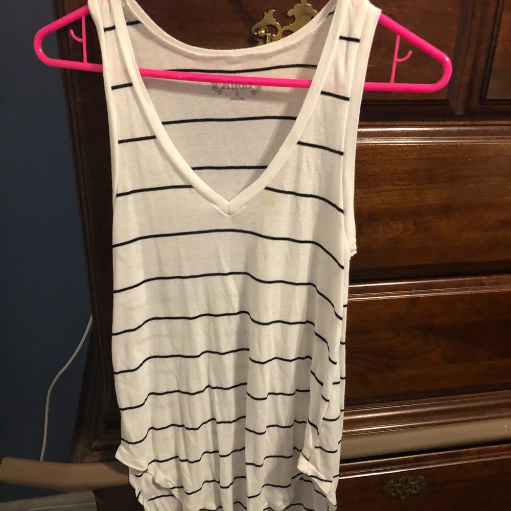 Stripped tank top